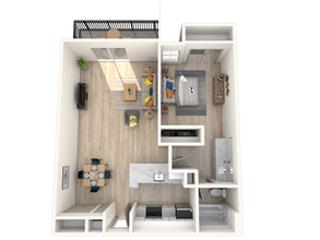 Prados 207 floor plan