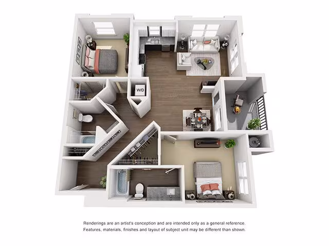 Unit 13-303 13-103 floor plan