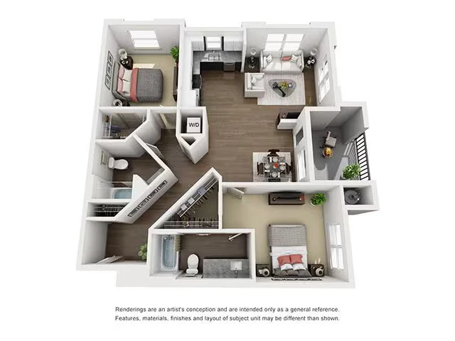 B3A 11-203 floor plan