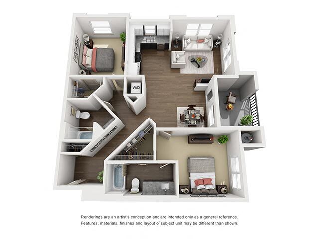 B3B 08-203 floor plan