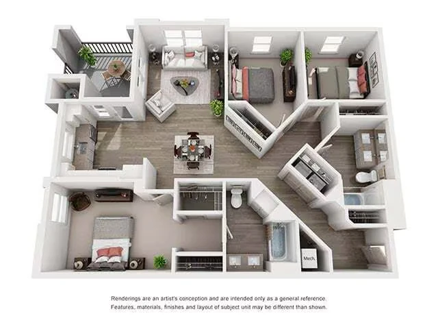 C1A 02-202 floor plan