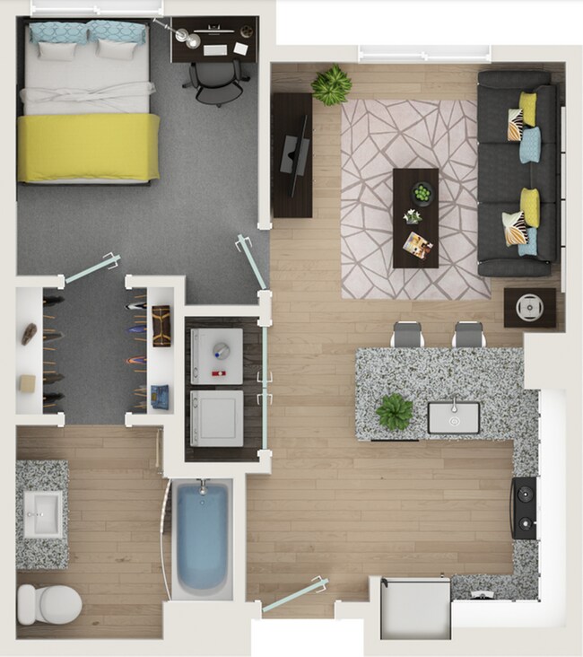 Unit Private Private floor plan