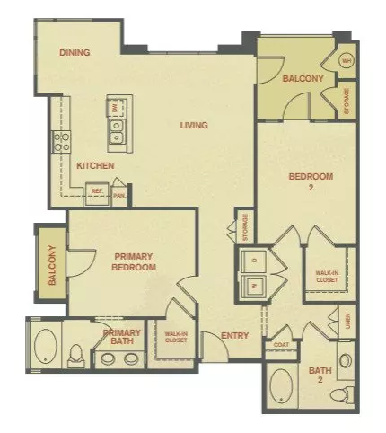 Unit 11304 11304 floor plan