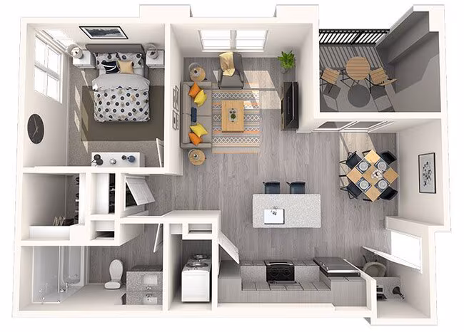 Unit 2176 2140 floor plan