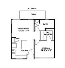 A1 1110 floor plan