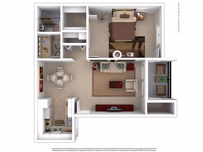 Unit AUCMRU 1083 floor plan