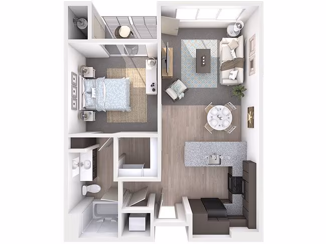 Unit 464 351 floor plan