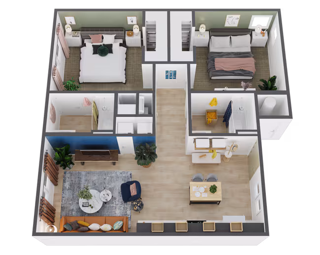 Unit 3306 3606 floor plan