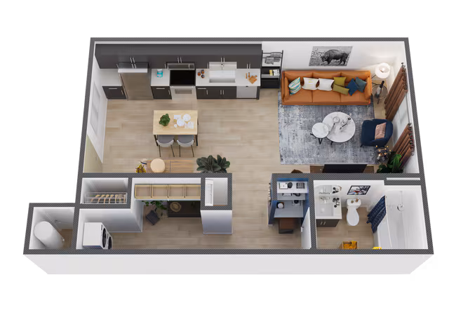Unit 2504 2618 floor plan