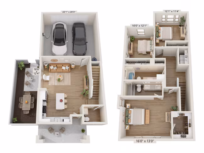 Unit 1016 1016 floor plan