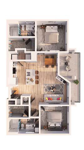 B1 3081 floor plan