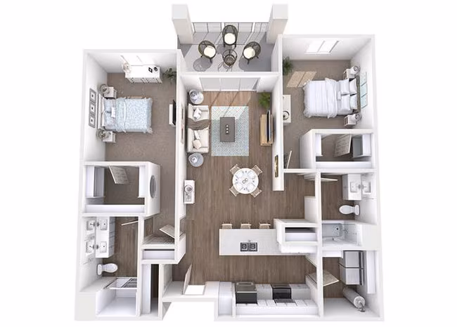 Unit 2066 3095 floor plan