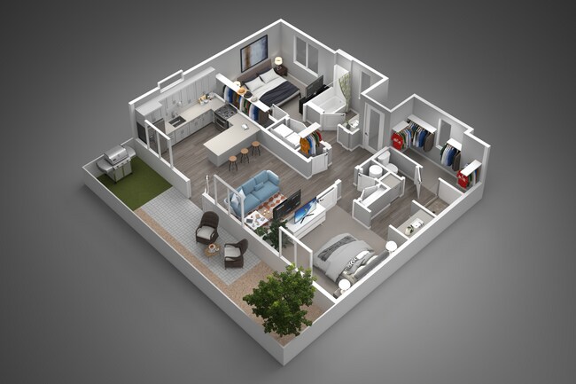 Unit 1717 1717 floor plan