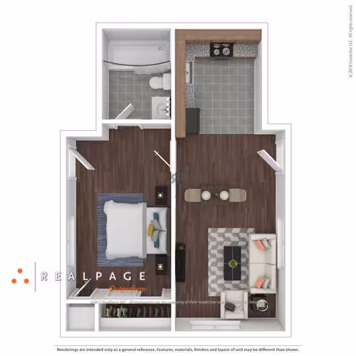 Unit 355 336 floor plan