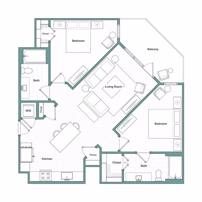 Unit 3057 3057 floor plan