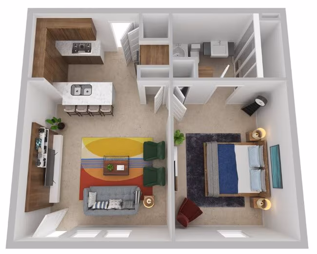 Unit 260 260 floor plan