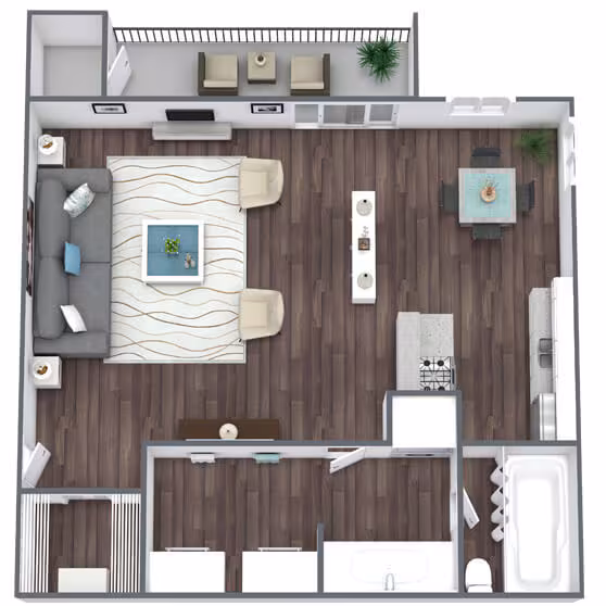 Unit 2092 1105 floor plan