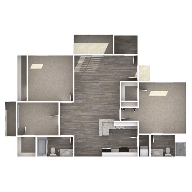 Unit 104 205 floor plan