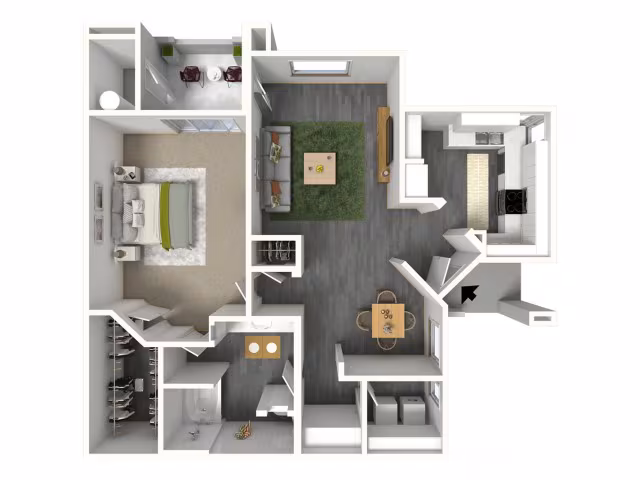 Unit 2086 2038 floor plan