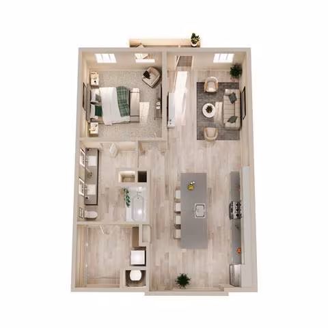 Unit 2033 3063 floor plan