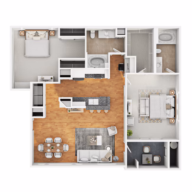 Unit 1082 2082 floor plan