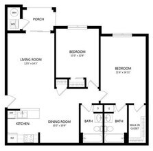 Unit J303 J303 floor plan