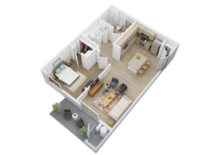 A1 9-2061 floor plan