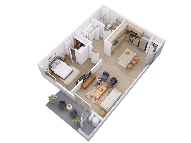 Unit 5-2037 5-2037 floor plan