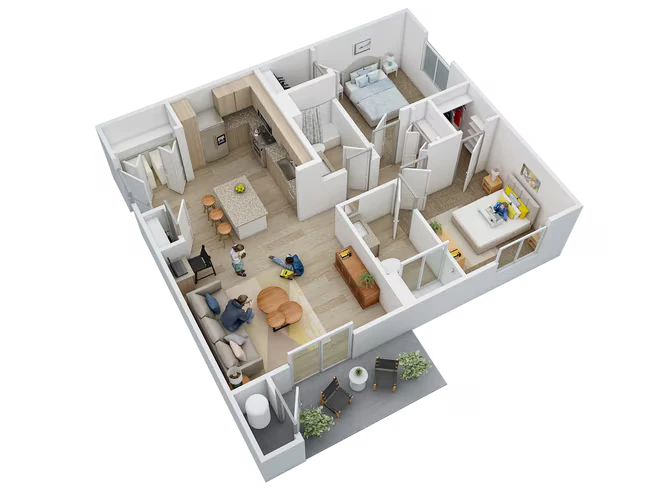 B1 15-2093 floor plan
