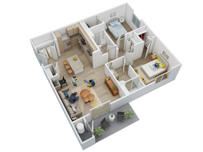 B1 15-2093 floor plan
