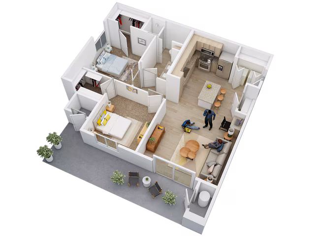 Unit 18-1121 18-1121 floor plan