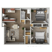 Two-Bedroom 4703-7A2 floor plan
