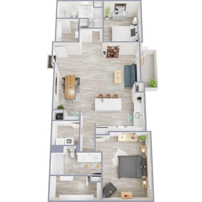 B2.2 407 floor plan