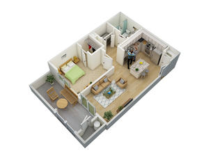 A1 1053 floor plan