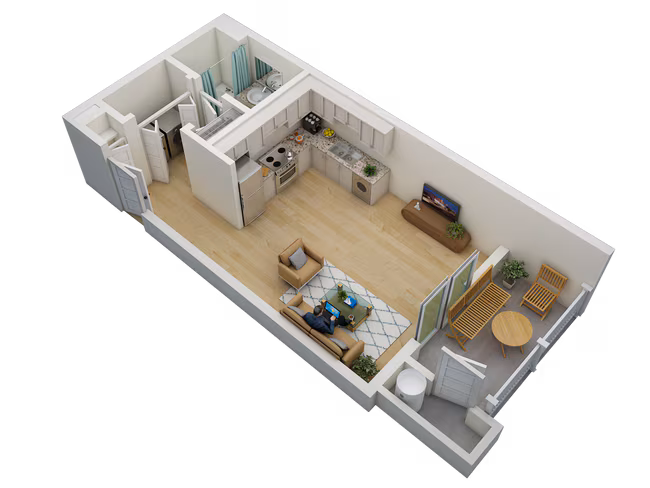 Unit 3022 1052 floor plan