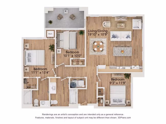 Unit 14-308 14-308 floor plan