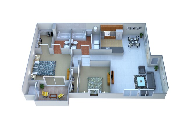 Paloma 25201A floor plan