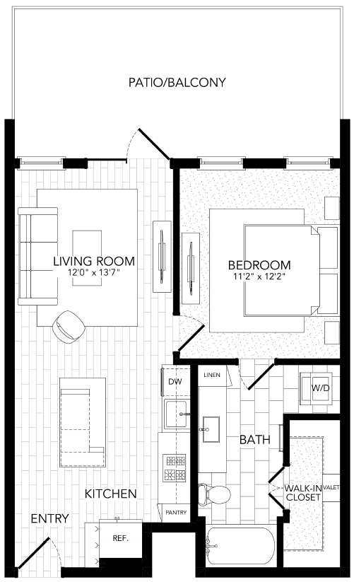 Unit 4205 3205 floor plan