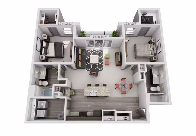 Unit 3048 3048 floor plan