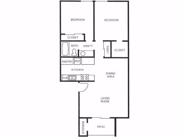 Unit AUCPZG 2063 floor plan