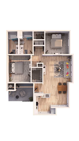 Unit 1070 2080 floor plan