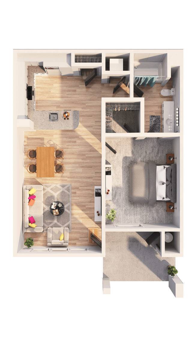 A1 2076 floor plan