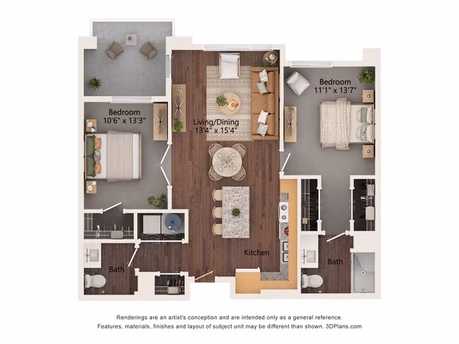 Unit 1024 1024 floor plan