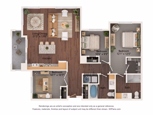Unit 1038 1038 floor plan