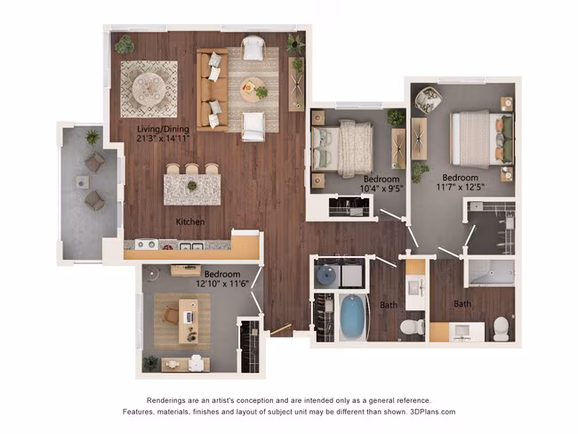 Unit 4037 4037 floor plan