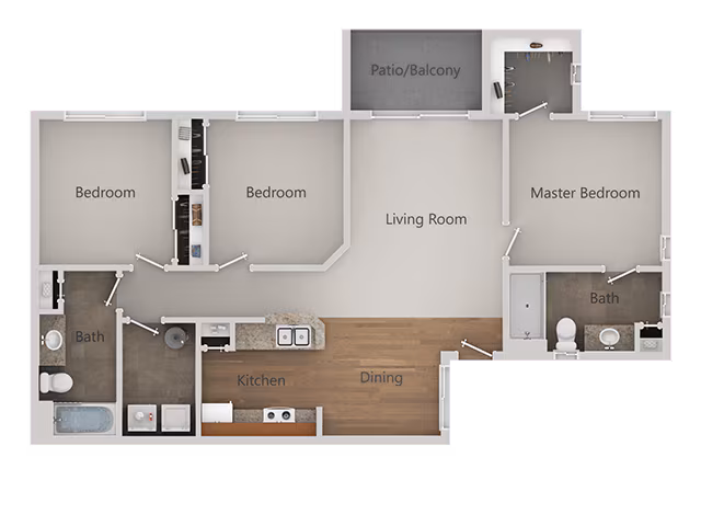 3X2 1015 1015 floor plan