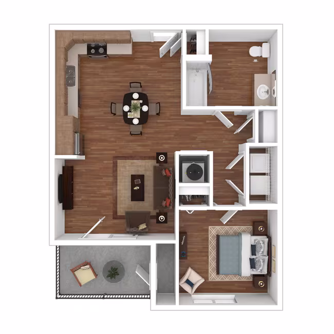Unit 2213 3213 floor plan