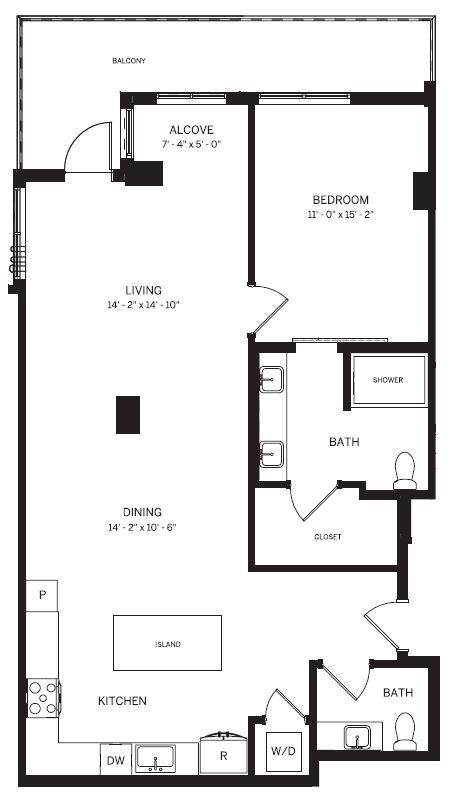 A13 1315 1315 floor plan