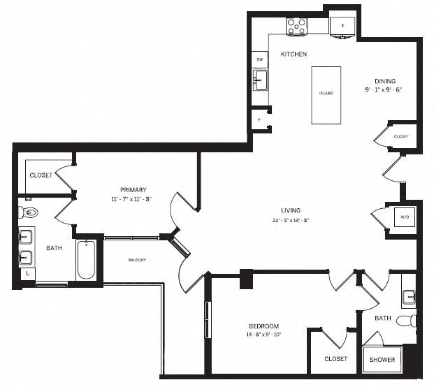 B2 1018 floor plan
