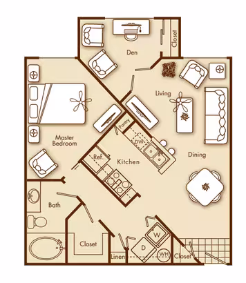 Unit 287 303 floor plan